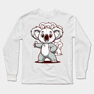 Winsome Koala Long Sleeve T-Shirt